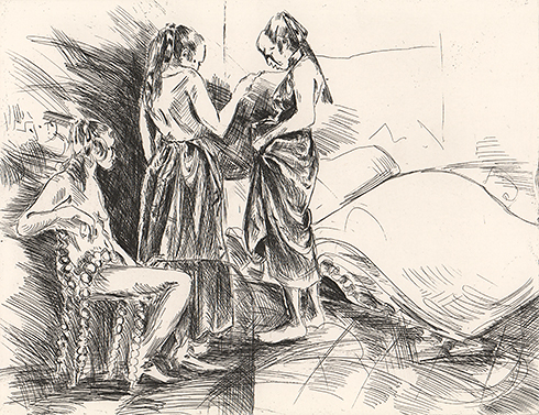Isabella Widger: Etchings