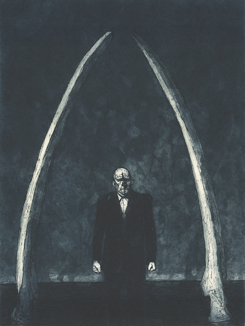 Ken Currie - Indigo Series: An Turas/The Crossing